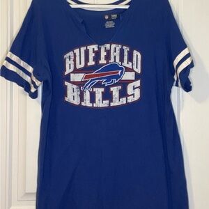 Womens Buffalo Bills T Shirt Blue 2X